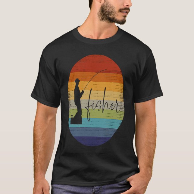 Fishing Fisherman T-Shirt (Front)