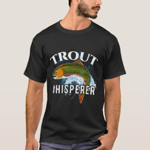 Fishing Fisherman Trout Whisperer Graphic T-Shirt