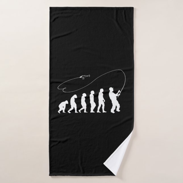 Fishing fishing rod fishing pole EVOLUTION fly Bath Towel (Bath Towel)