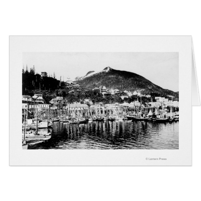Fishing Fleet and Deer Mountain at Ketchikan (Front Horizontal)