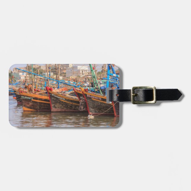 Fishing fleet luggage tag (Front Horizontal)