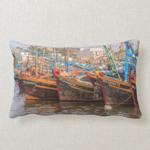 Fishing fleet lumbar pillow