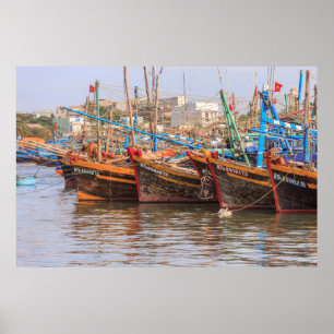 Fishing fleet poster