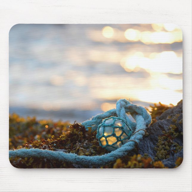Fishing Float And Rope Scenic Mouse Pad (Front)