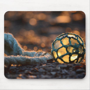 Fishing Float In Golden Light Mouse Pad