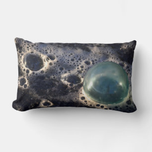 Fishing Float With Bubble Water Lumbar Pillow
