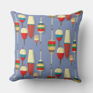 Fishing Floats / Bobbers Outdoor Pillow