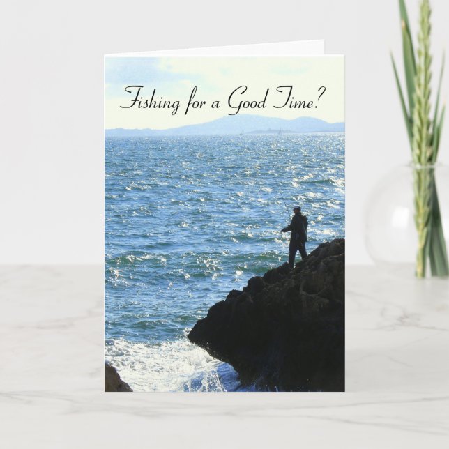 Fishing For A Good Time? Invitation (Front)