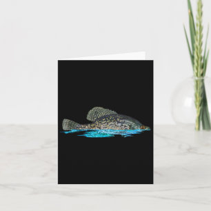 Fishing For Crappie Fish Graphic Art Crappie Fishe Card