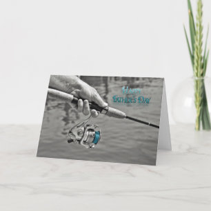 Fishing for Father's Day Card