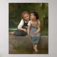 Fishing For Frogs by William-Adolphe Bouguereau