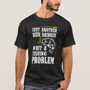 Fishing For Men Beer Drinker Fishing Expert T-Shirt