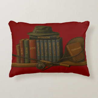 Fishing for Understanding Throw Pillow