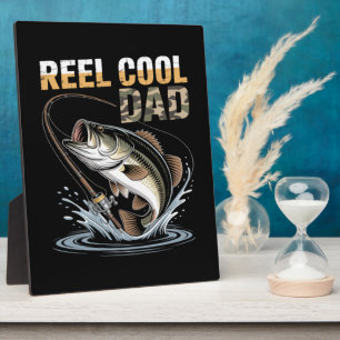Fishing Funny Fathers Day Fisherman Fish Lovers Plaque