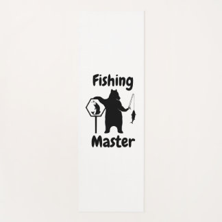 Fishing, Funny Fishing, Bear fishing, Fishing love Yoga Mat