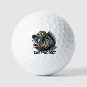 Fishing golf balls