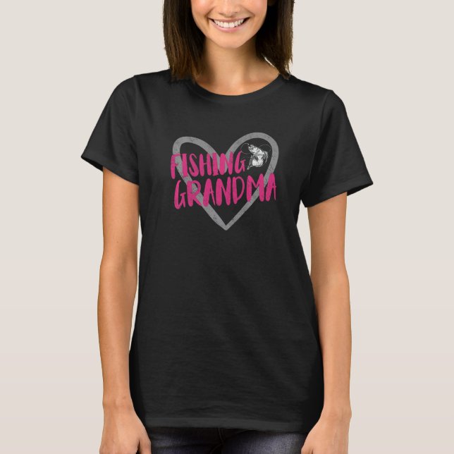 Fishing Grandma T-Shirt (Front)