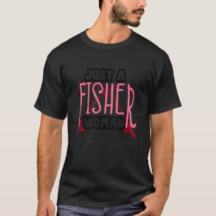 Fishing  Graphic For Women Girls Kids Fishing 2 T-Shirt
