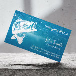 Fishing Guide Service Blue Water Business Card<br><div class="desc">Fishing Guide Service Blue Water Business Card.</div>