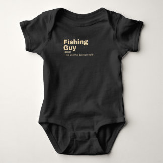 Fishing Guy - Fishing Baby Bodysuit
