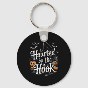 Fishing Halloween Spooky Fisherman Fish Trick Or T Keychain