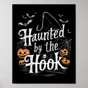 Fishing Halloween Spooky Fisherman Fish Trick Or T Poster