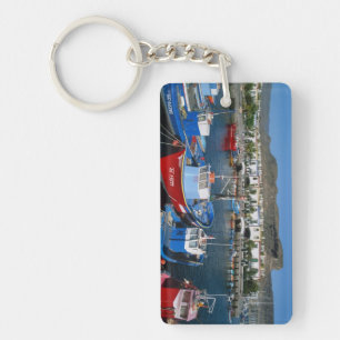 Fishing Harbour, Puerto de Mogan, Gran Canaria, Keychain