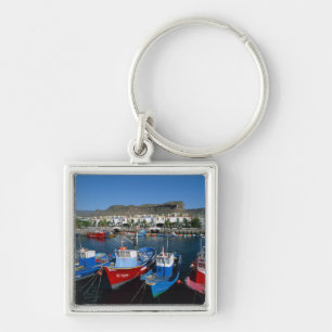 Fishing Harbour, Puerto de Mogan, Gran Canaria, Keychain