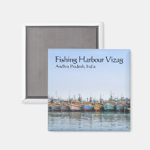 Fishing Harbour Vizag Magnet