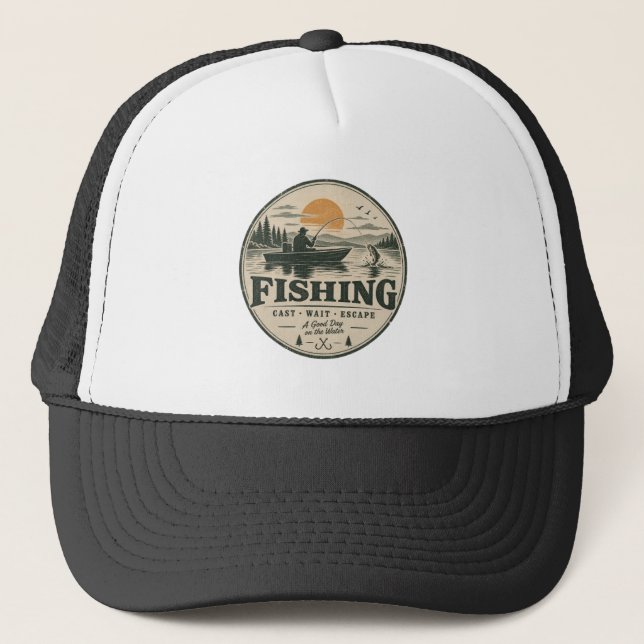 Fishing Hat for Adventure Lovers (Front)
