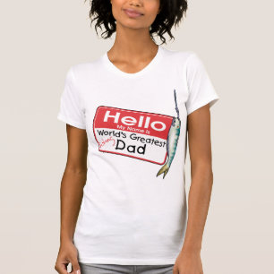 Fishing, Hello My Name is T-Shirt