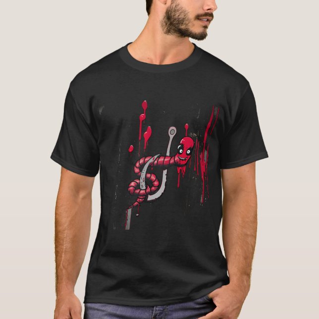 Fishing horror T-Shirt (Front)