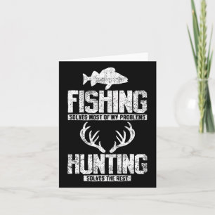 Fishing Hunting Card