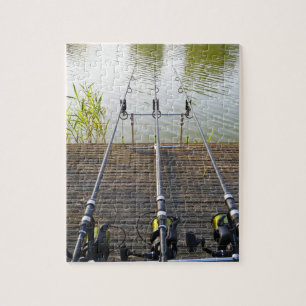 Fishing in a English Lake Jigsaw Puzzle