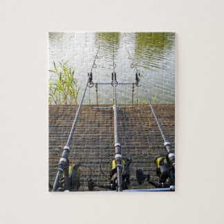 Fishing in a English Lake Jigsaw Puzzle
