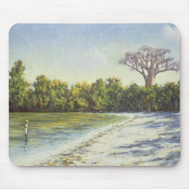 Fishing in Africa 1996 Mouse Pad (Front)