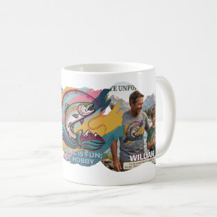 Fishing Is Fun Not Hobby Generational Fishing Gift Coffee Mug