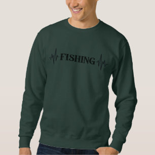 Fishing is Life Cool Angling design Sweatshirt