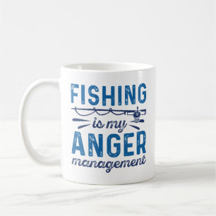 Fishing Is My Anger Management Coffee Mug