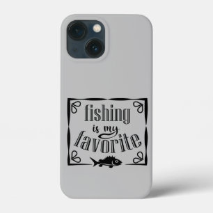 Fishing is my favourite quote  iPhone 13 mini case