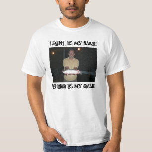 Fishing is my Game Fun T-Shirt Add Photo Text