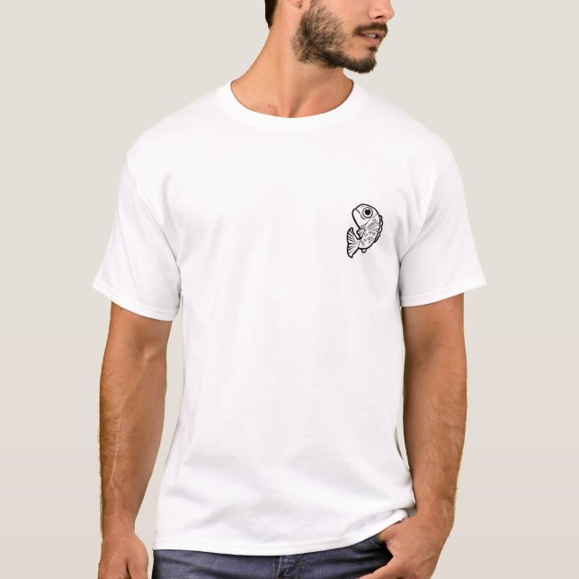 Fishing is my life, My Wife is just a hobby T-Shirt (Front)