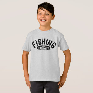 fishing is my therapy fisherman funny gift ideas T-Shirt