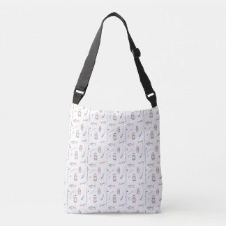 Fishing Is The Sport Of Drowning Worms Crossbody Bag