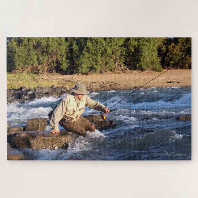 Fishing Jigsaw Puzzle (Horizontal)