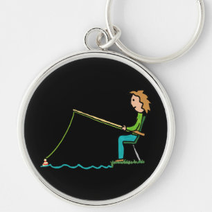 Fishing Keychain
