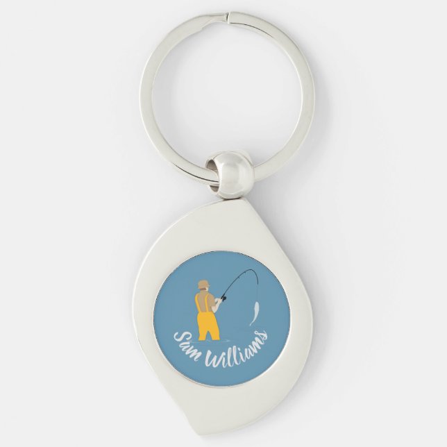 Fishing Keychain (Front)