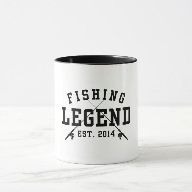 Fishing Legend Established 2014 Mug (Center)
