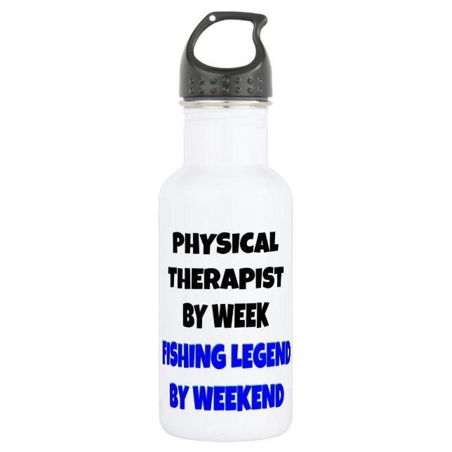Fishing Legend Physical Therapist 532 Ml Water Bottle (Front)