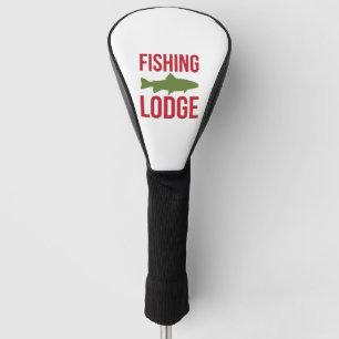 Fishing Lodge Fishing Golf Head Cover